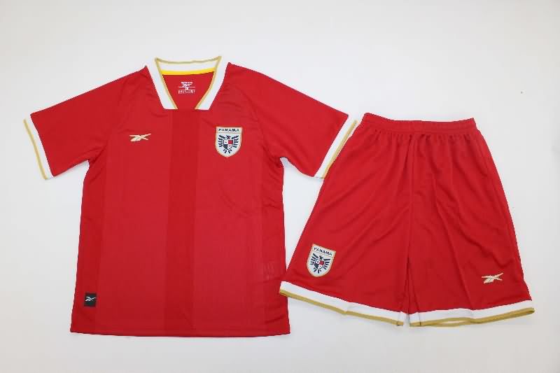 Panama 2025 Kids Home Soccer Jersey And Shorts Panama 2025 Kids Home Soccer Jersey And Shorts