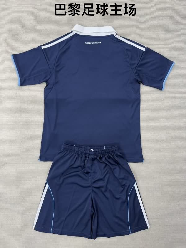 Paris FC 25/26 Kids Home Soccer Jersey And Shorts