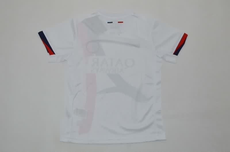 Paris St Germain 25/26 Kids Away Soccer Jersey And Shorts