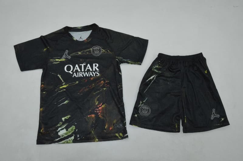 Paris St Germain 25/26 Kids Fifth Soccer Jersey And Shorts Paris St Germain 25/26 Kids Fifth Soccer Jersey And Shorts
