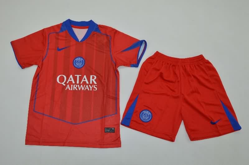 Paris St Germain 25/26 Kids Third Soccer Jersey And Shorts Paris St Germain 25/26 Kids Third Soccer Jersey And Shorts