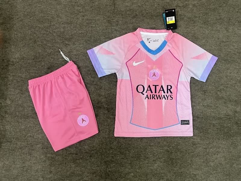 Paris St Germain 25/26 Kids Training Soccer Jersey And Shorts 02 Paris St Germain 25/26 Kids Training Soccer Jersey And Shorts 02