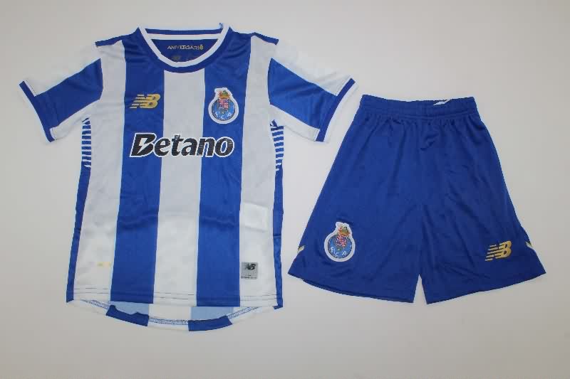 Porto 25/26 Kids Home Soccer Jersey And Shorts Porto 25/26 Kids Home Soccer Jersey And Shorts