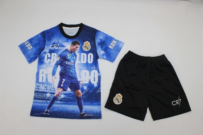 Portugal 2025 Kids RONALDO Special Soccer Jersey And Shorts 03 Portugal 2025 Kids RONALDO Special Soccer Jersey And Shorts 03