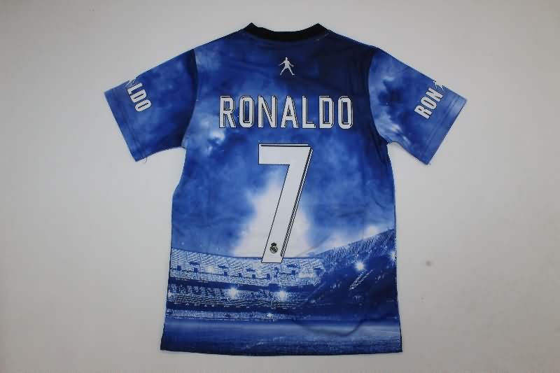 Portugal 2025 Kids RONALDO Special Soccer Jersey And Shorts 03