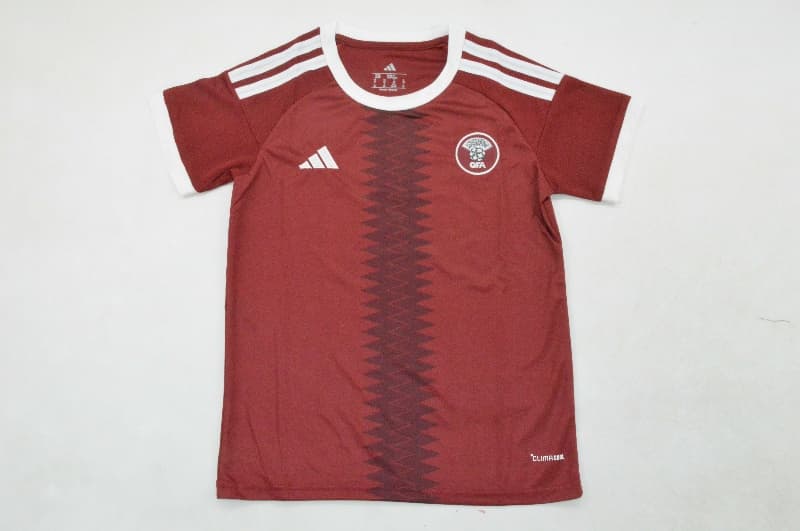Qatar 2026 Kids World Cup Home Soccer Jersey And Shorts