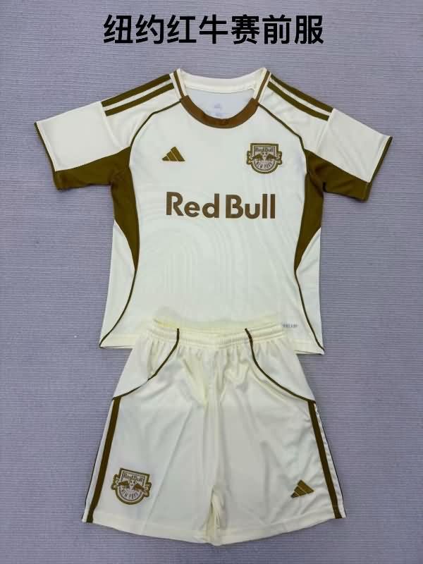 RB New York 2025 Kids Training Soccer Jersey And Shorts RB New York 2025 Kids Training Soccer Jersey And Shorts