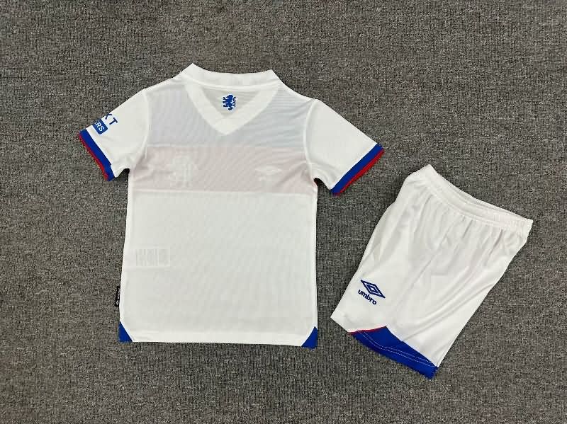 Rangers 25/26 Kids Away Soccer Jersey And Shorts