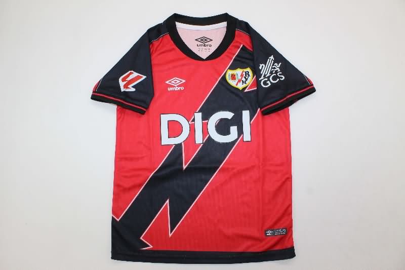 Rayo Vallecano 25/26 Kids Away Soccer Jersey And Shorts