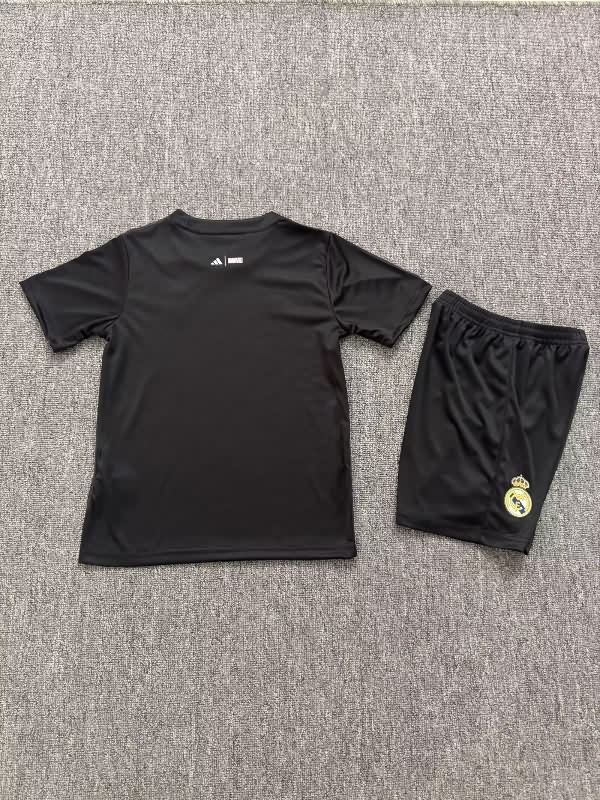Real Madrid 25/26 Kids Special Soccer Jersey And Shorts 02