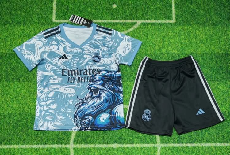 Real Madrid 25/26 Kids Special Soccer Jersey And Shorts 03 Real Madrid 25/26 Kids Special Soccer Jersey And Shorts 03