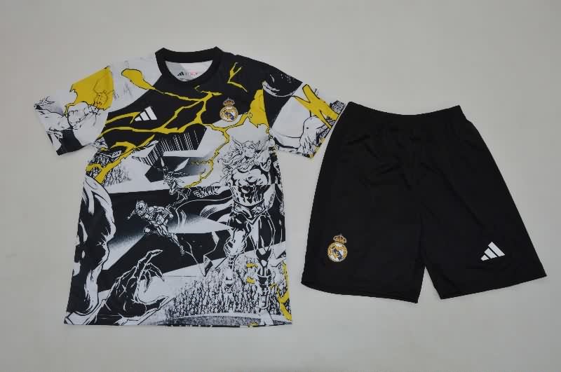 Real Madrid 25/26 Kids Special Soccer Jersey And Shorts 07 Real Madrid 25/26 Kids Special Soccer Jersey And Shorts 07