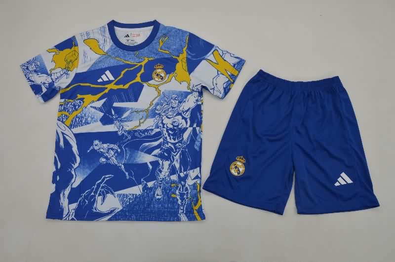 Real Madrid 25/26 Kids Special Soccer Jersey And Shorts 08 Real Madrid 25/26 Kids Special Soccer Jersey And Shorts 08