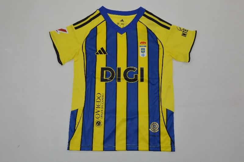 Real Oviedo 25/26 Kids Away Soccer Jersey And Shorts