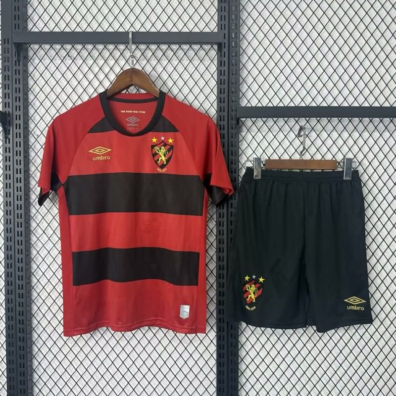 Recife 2025 Kids Home Soccer Jersey And Shorts Recife 2025 Kids Home Soccer Jersey And Shorts