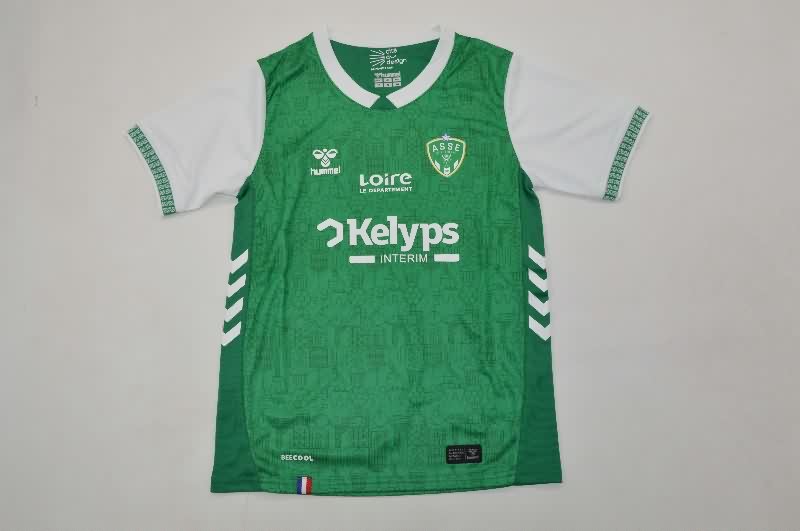 Saint Etienne 25/26 Kids Home Soccer Jersey And Shorts
