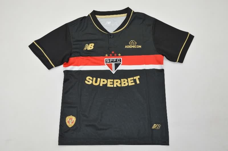 Sao Paulo 2025 Kids Third Soccer Jersey And Shorts