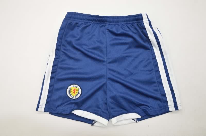 Scotland 2026 Kids Home Soccer Jersey And Shorts