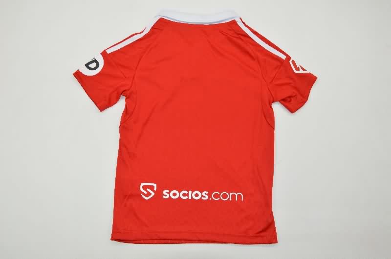 Sevilla 25/26 Kids Away Soccer Jersey And Shorts
