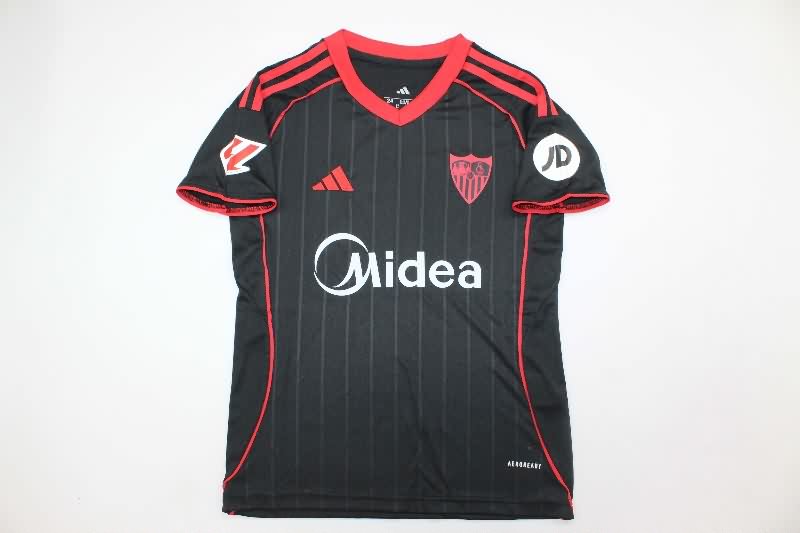 Sevilla 25/26 Kids Third Soccer Jersey And Shorts