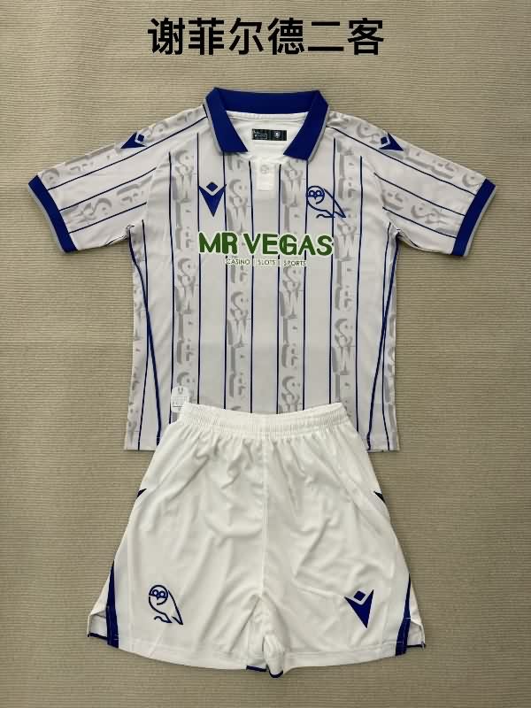 Sheffield Wednesday 25/26 Kids Third Soccer Jersey And Shorts Sheffield Wednesday 25/26 Kids Third Soccer Jersey And Shorts