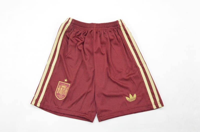 Spain 2026 Kids World Cup Away Soccer Jersey And Shorts