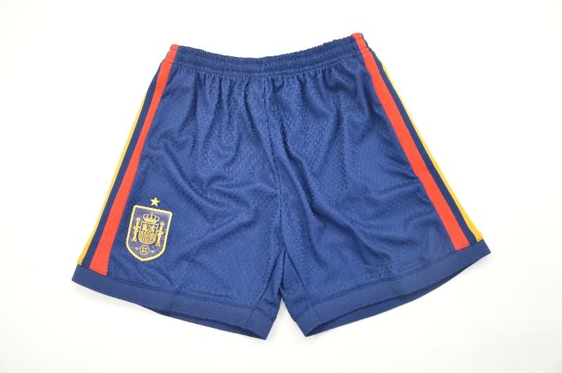 Spain 2026 Kids World Cup Home Soccer Jersey And Shorts (Player)