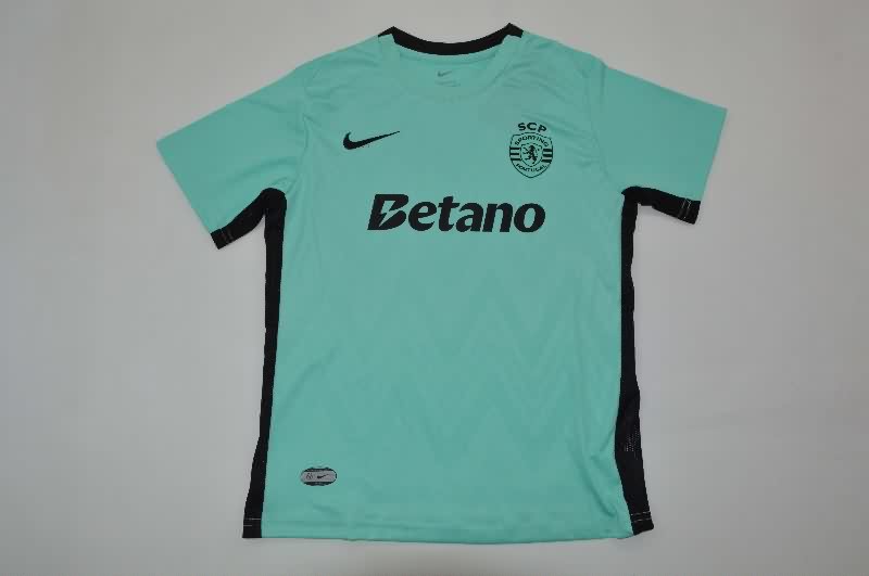 Sporting Lisbon 25/26 Kids Third Soccer Jersey And Shorts