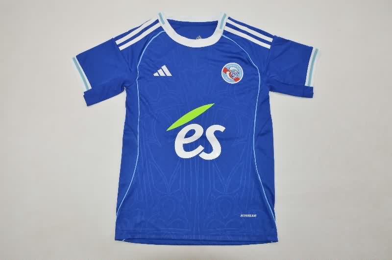 Strasbourg 25/26 Kids Home Soccer Jersey And Shorts