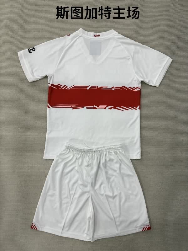 Stuttgart 25/26 Kids Home Soccer Jersey And Shorts