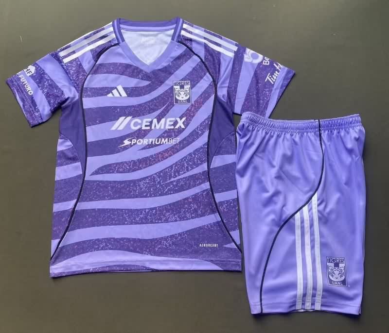 Tigres UANL 25/26 Kids Special Soccer Jersey And Shorts Tigres UANL 25/26 Kids Special Soccer Jersey And Shorts