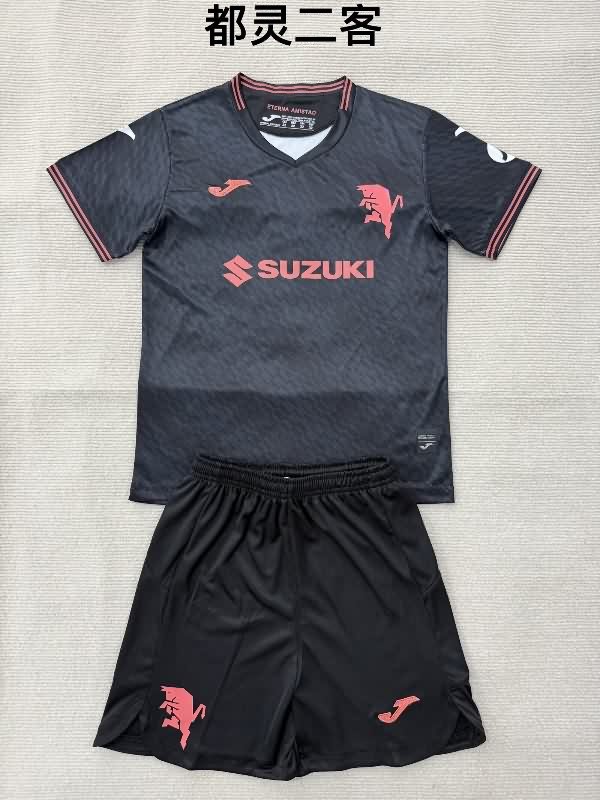 Torino 25/26 Kids Third Soccer Jersey And Shorts Torino 25/26 Kids Third Soccer Jersey And Shorts