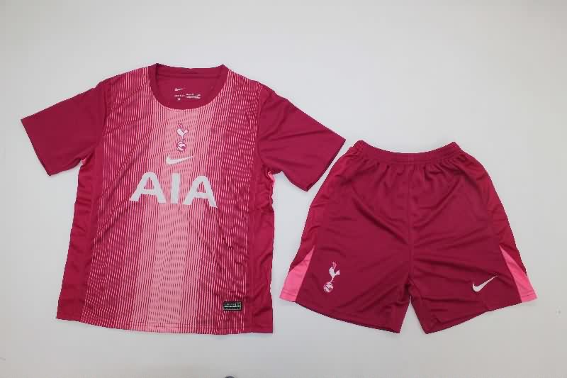 Tottenham Hotspur 25/26 Kids Purple Soccer Jersey And Shorts Tottenham Hotspur 25/26 Kids Purple Soccer Jersey And Shorts