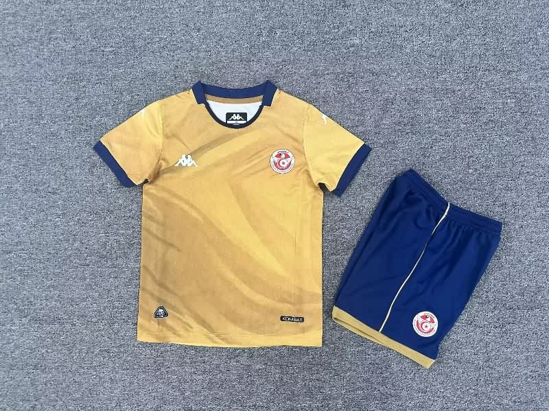 Tunisia 25/26 Kids Third Soccer Jersey And Shorts Tunisia 25/26 Kids Third Soccer Jersey And Shorts