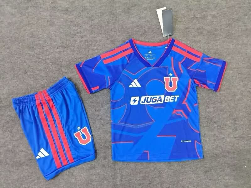 Universidad Chile 2026 Kids Home Soccer Jersey And Shorts Universidad Chile 2026 Kids Home Soccer Jersey And Shorts