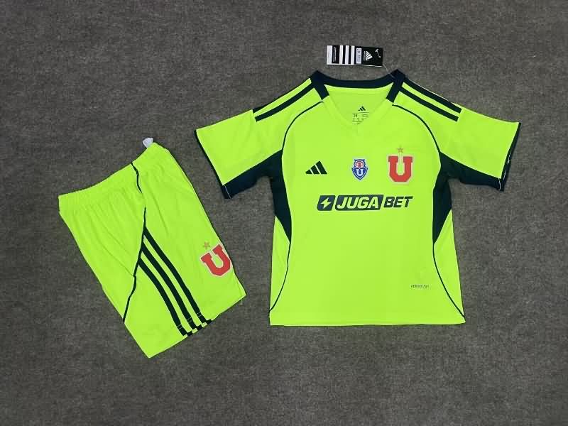 Universidad Chile 2025 Kids Third Soccer Jersey And Shorts Universidad Chile 2025 Kids Third Soccer Jersey And Shorts