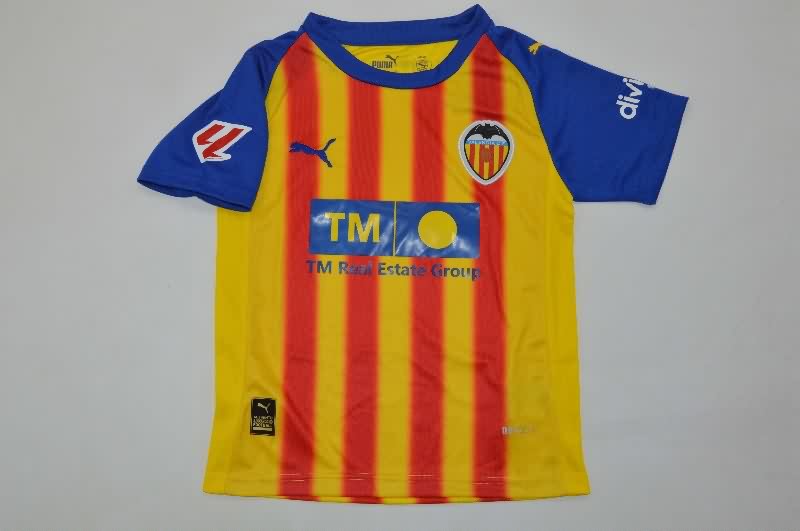 Valencia 25/26 Kids Third Soccer Jersey And Shorts