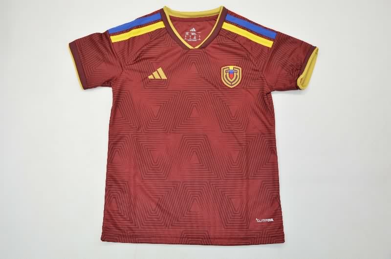 Venezuela 2026 Kids Home Soccer Jersey And Shorts
