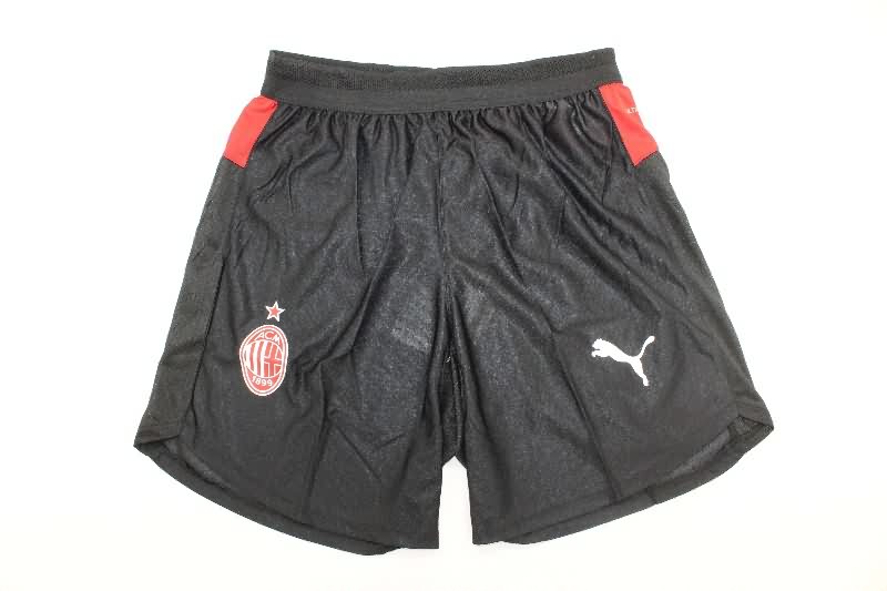 AAA(Thailand) AC Milan 25/26 Home Soccer Shorts (Player) AAA(Thailand) AC Milan 25/26 Home Soccer Shorts (Player)