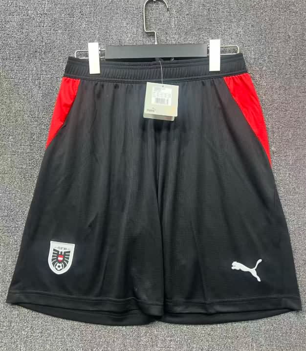 AAA(Thailand) Austria 2026 Home Soccer Shorts AAA(Thailand) Austria 2026 Home Soccer Shorts
