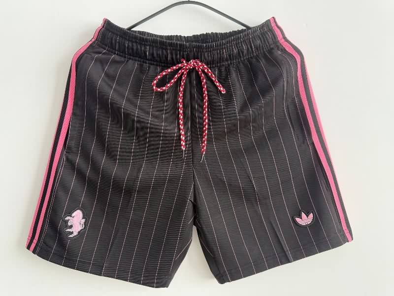 AAA(Thailand) Juventus 25/26 Black Soccer Shorts AAA(Thailand) Juventus 25/26 Black Soccer Shorts