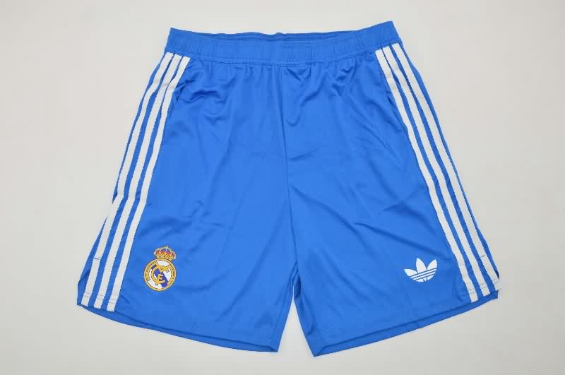 AAA(Thailand) Real Madrid 2025/26 Third Soccer Shorts (Player) AAA(Thailand) Real Madrid 2025/26 Third Soccer Shorts (Player)