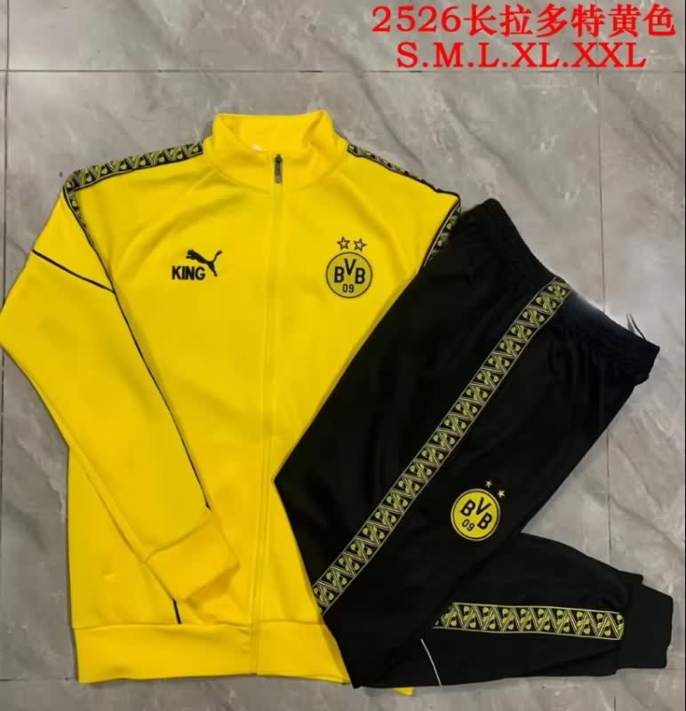 AAA(Thailand) Dortmund 25/26 Yellow Soccer Tracksuit AAA(Thailand) Dortmund 25/26 Yellow Soccer Tracksuit
