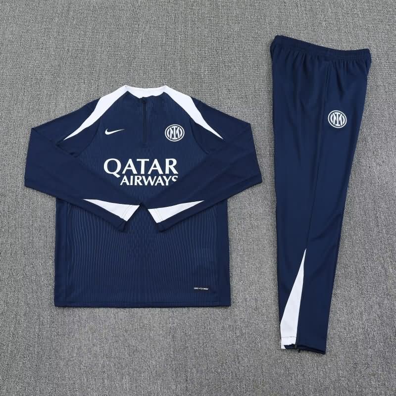AAA(Thailand) Inter Milan 25/26 Dark Blue Soccer Tracksuit AAA(Thailand) Inter Milan 25/26 Dark Blue Soccer Tracksuit