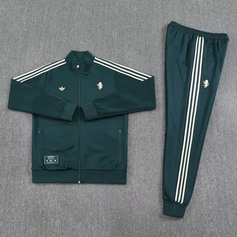 AAA(Thailand) Juventus 25/26 Green Soccer Tracksuit AAA(Thailand) Juventus 25/26 Green Soccer Tracksuit