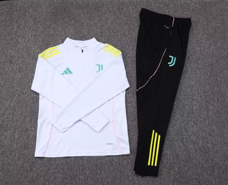 AAA(Thailand) Juventus 25/26 White Soccer Tracksuit 04 AAA(Thailand) Juventus 25/26 White Soccer Tracksuit 04