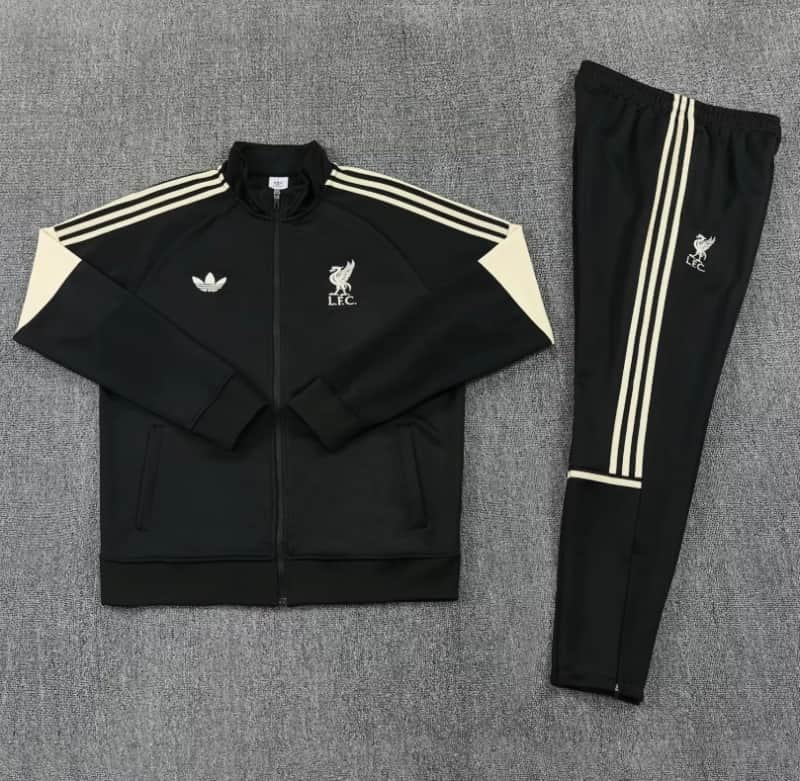 AAA(Thailand) Liverpool 25/26 Black Soccer Tracksuit 06 AAA(Thailand) Liverpool 25/26 Black Soccer Tracksuit 06