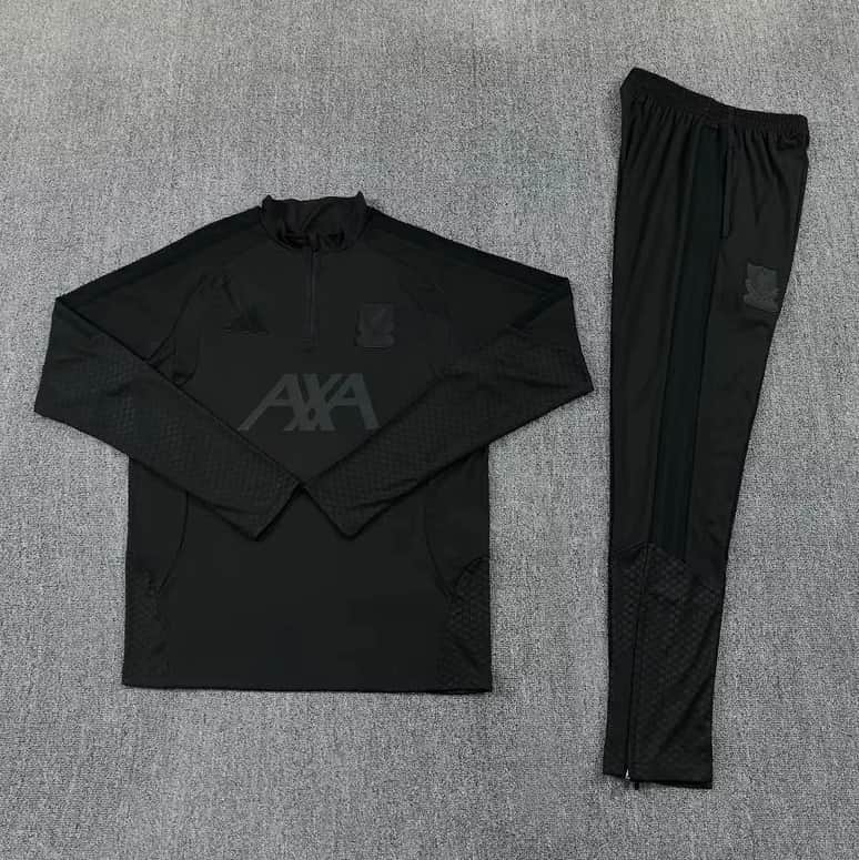 AAA(Thailand) Liverpool 25/26 Black Soccer Tracksuit 07 AAA(Thailand) Liverpool 25/26 Black Soccer Tracksuit 07