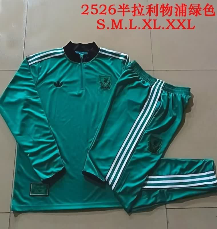 AAA(Thailand) Liverpool 25/26 Green Soccer Tracksuit 04 AAA(Thailand) Liverpool 25/26 Green Soccer Tracksuit 04