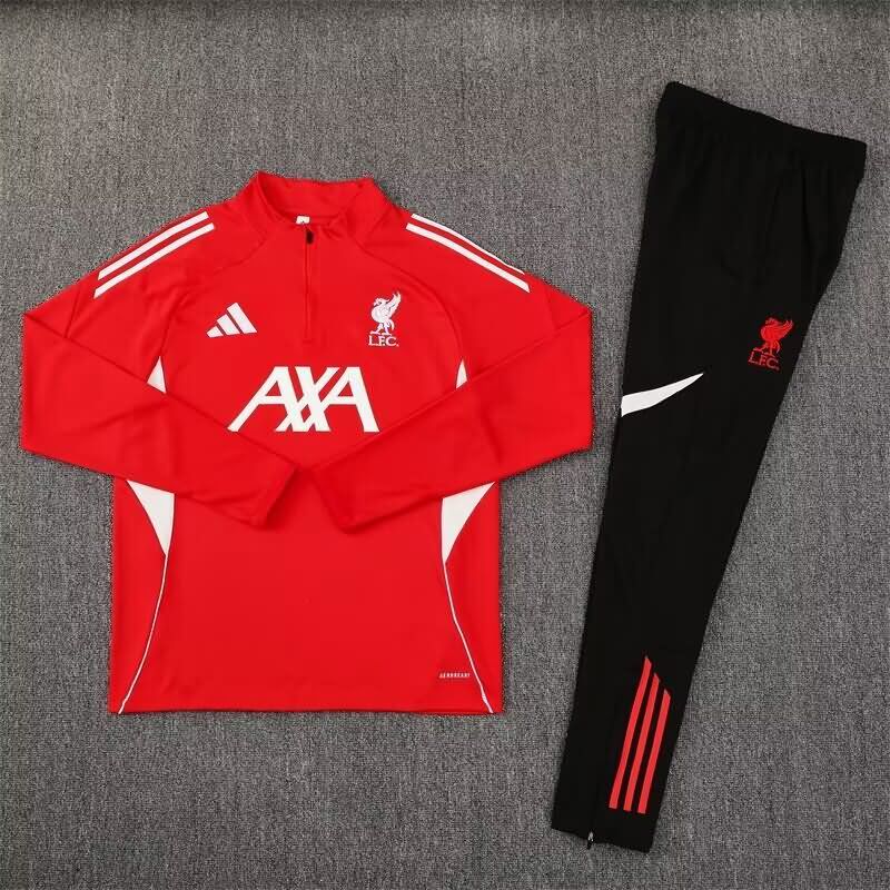 AAA(Thailand) Liverpool 25/26 Red Soccer Tracksuit AAA(Thailand) Liverpool 25/26 Red Soccer Tracksuit